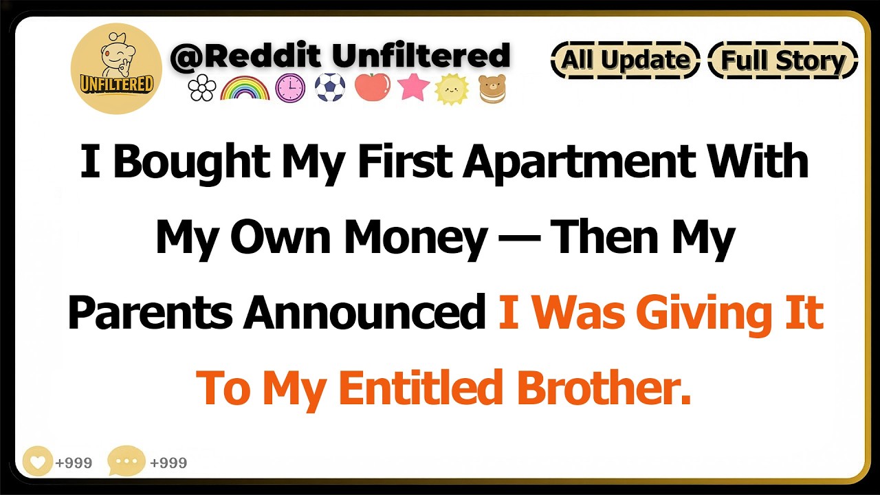 I Bought My First Apartment With My Own Money — Then My Parents Announced I...