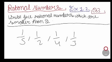 NCERT Maths Class 8th Rational Numbers Ex 1.2 Q3