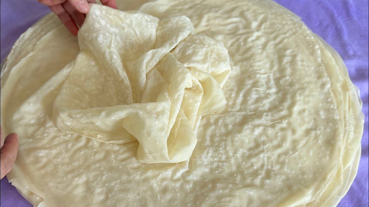 ‼️HAZIR YUFKA ALMAYA SONN💯İPEK GİBİ İNCECİK HAZIR YUFKA YAPMAK ARTIK ÇOK KOLAY🥰