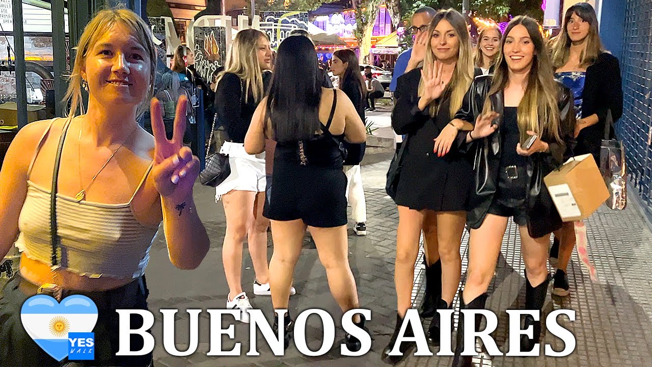 ⁣BUENOS AIRES NIGHTLIFE DISTRICT ARGENTINA 2023 [FULL TOUR]