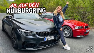 Harter Nürburgring Test für den BMW E46 M3 + F82 M4  | Lisa Yasmin