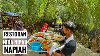 Tempat makan best, menarik \u0026 wajib singgah di Kedah - Restoran Nira Nipah Napiah | Merbok