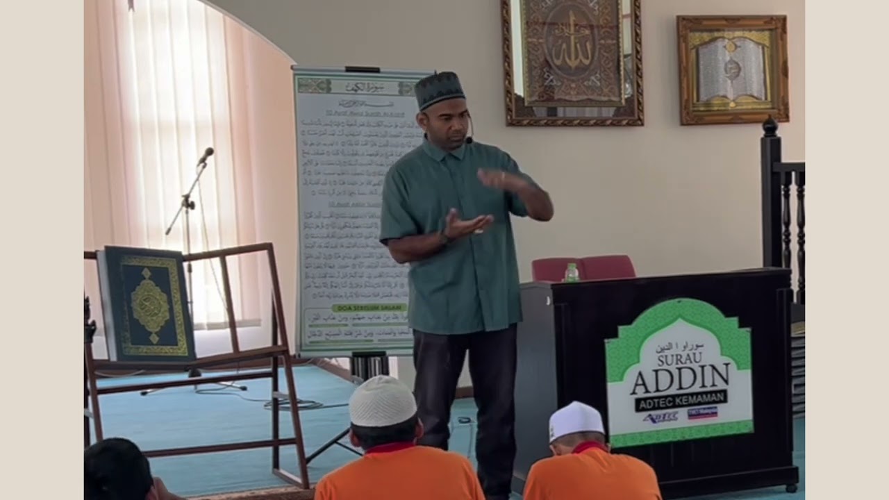 Tazkirah Zohor bertajuk Doa