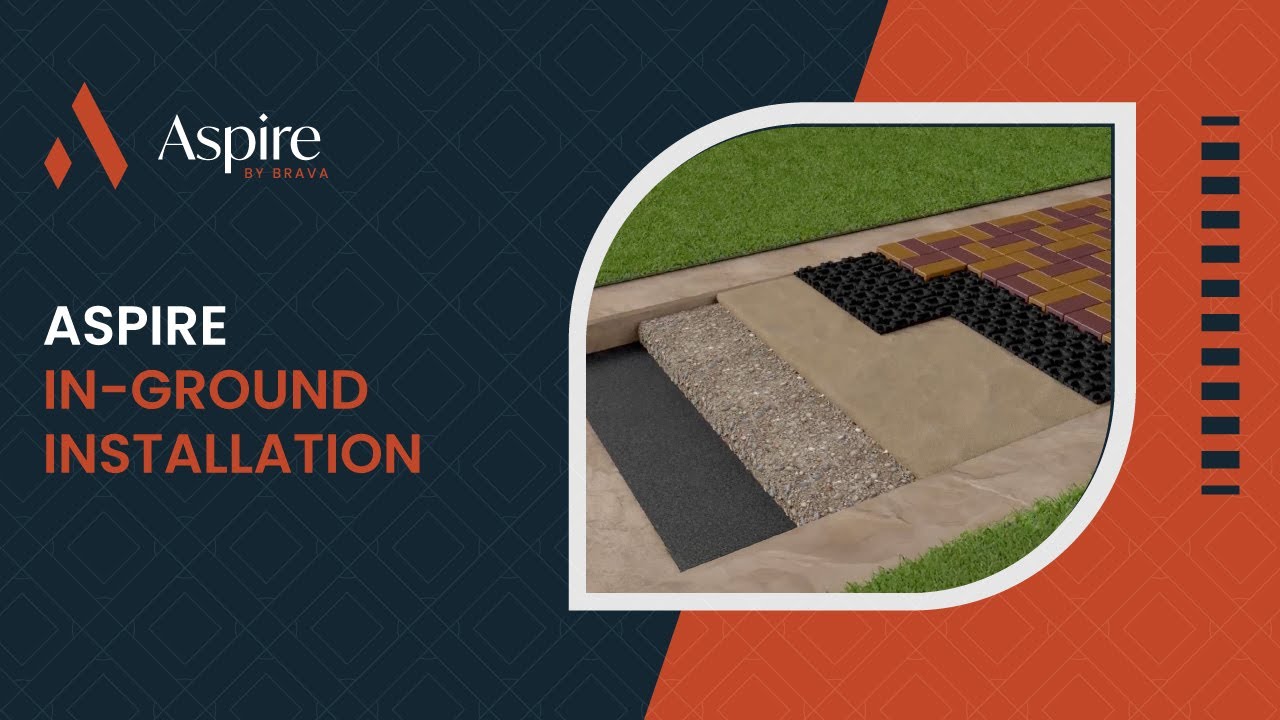 Aspire Paver System | In Ground Installation - YouTube