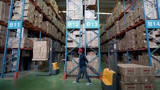Fully Powered Straddle Stackers - CTDRE Series