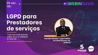WebinAuvo - LGPD para Prestadores de Serviços
