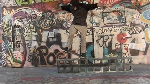 Steven Catizone Switch 180 to Krooks and Krook Nollie Flip Raw Uncut