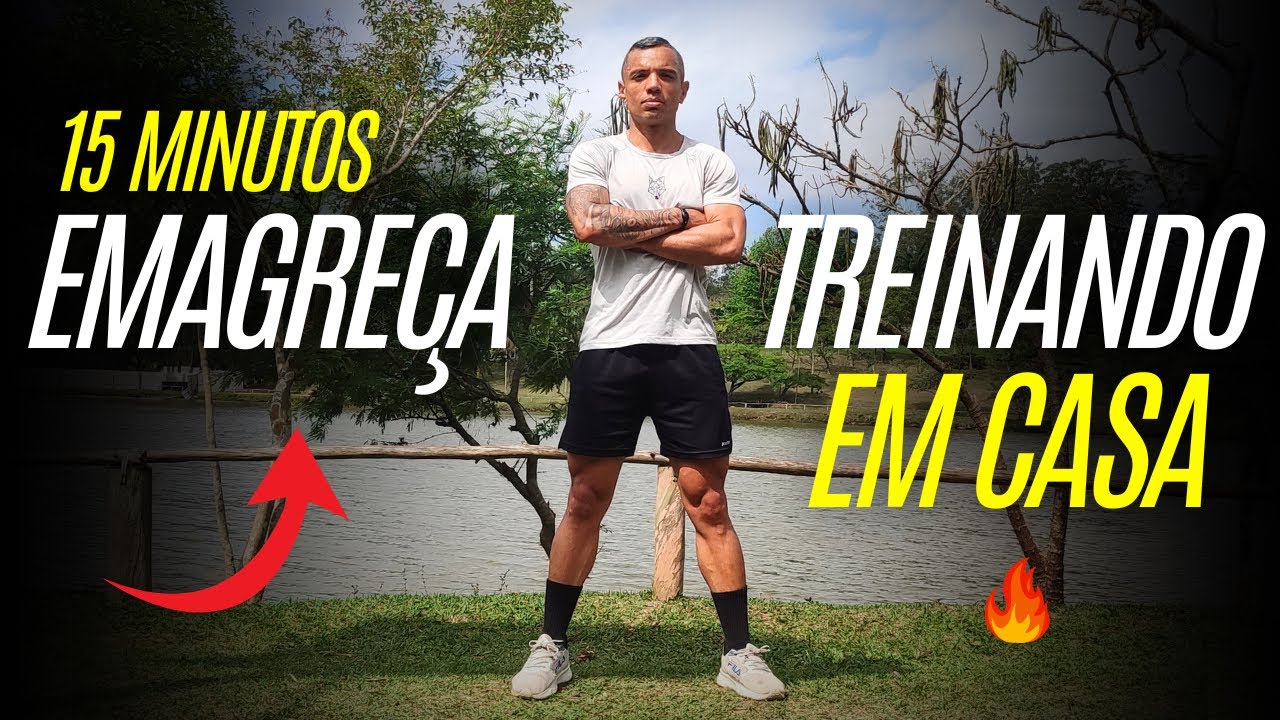 15 Minutos Treino em Casa - Corpo Todo | Queima Gordura e Emagrece em Casa I Hiit