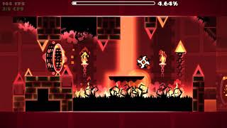 The Hell Zone 67% (Progress #2) - Geometry Dash [2.1]