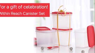 Within Reach Canister Set #tupperware