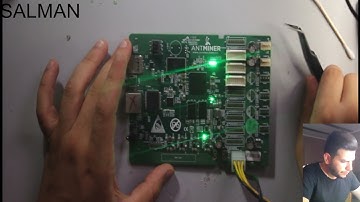AntminerS9 control board repair (bad contact xilin x chip )