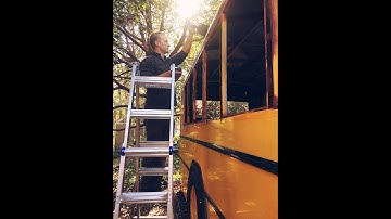 Priming Metal, Window Removal, and Prep for Window Resealing: School Bus Conversion Ep 4