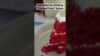 RED VELVET CAKE  So YUMMY  #shorts #short #cake #recipe