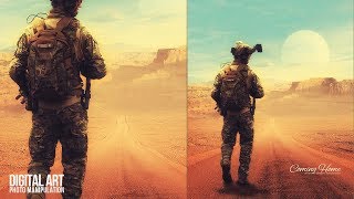 Coming Home - Fantasy Photo Manipulation Photoshop Tutorial screenshot 1