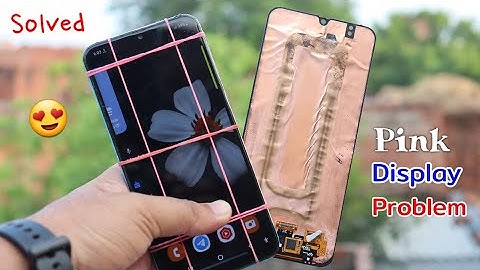 Samsung M21 Devices Pink Display Problem solve