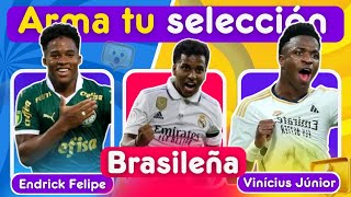 ARMA La Mejor Selección Brasileña | ¿Qué Jugador Prefieres? | Quiz fútbol | trivia Tube
