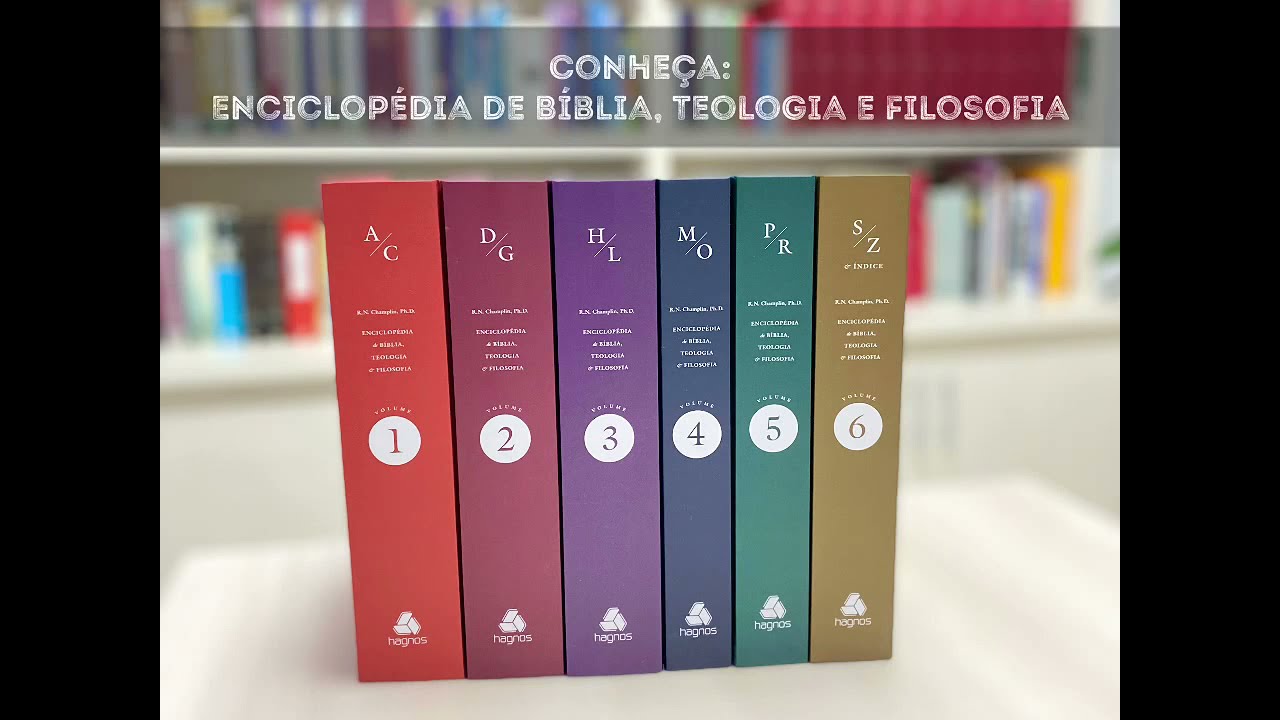 Enciclopédia de Bíblia teologia e filosofia - 6 Volumes de Russel