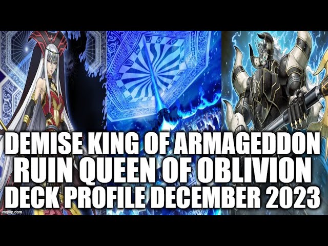 yugioh ruin queen of oblivion deck Complete Custom for Yu-Gi-Oh! Ruin, Queen of Oblivion deck,Ritual