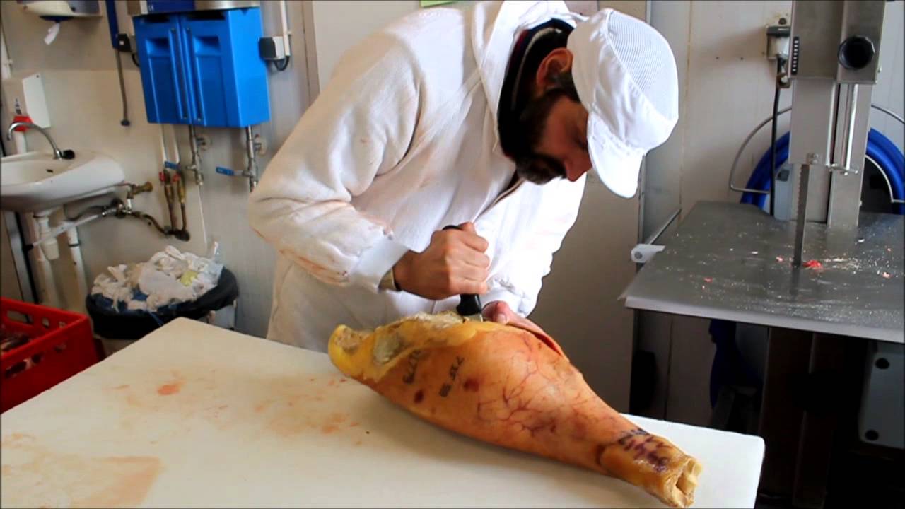 desossage jambon sec du charollet youtube