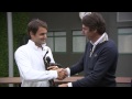 Roger Federer wins the 2013 Jean Borotra CQS Sportsmanship Award の動画、YouTube動画。