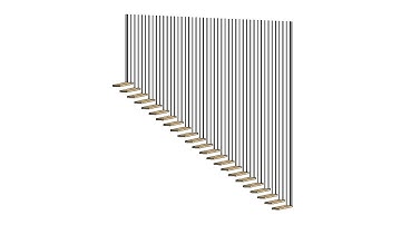 Revit - Railing on stair with flat top