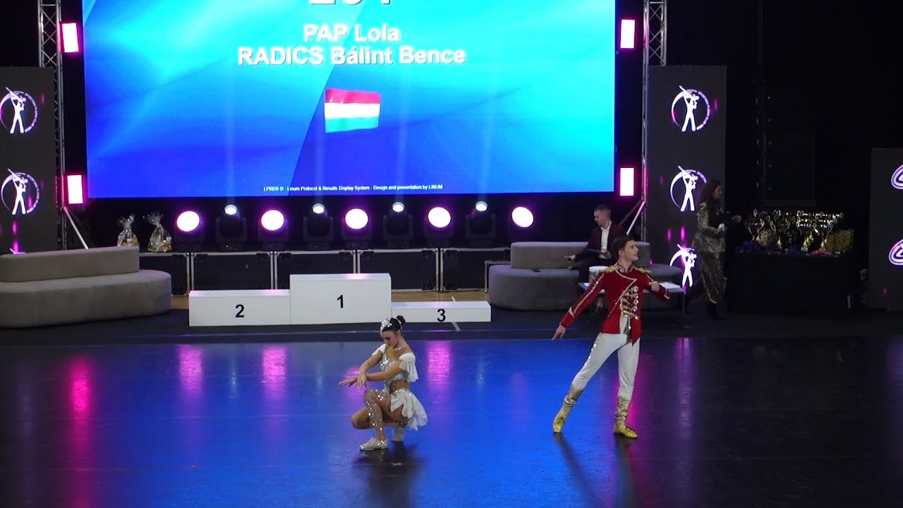 ROCK AND MAGIC SE, Hungary RADICS BÁLINT - PAP LOLA World Cup Couple Dance Show 1ST PLACE