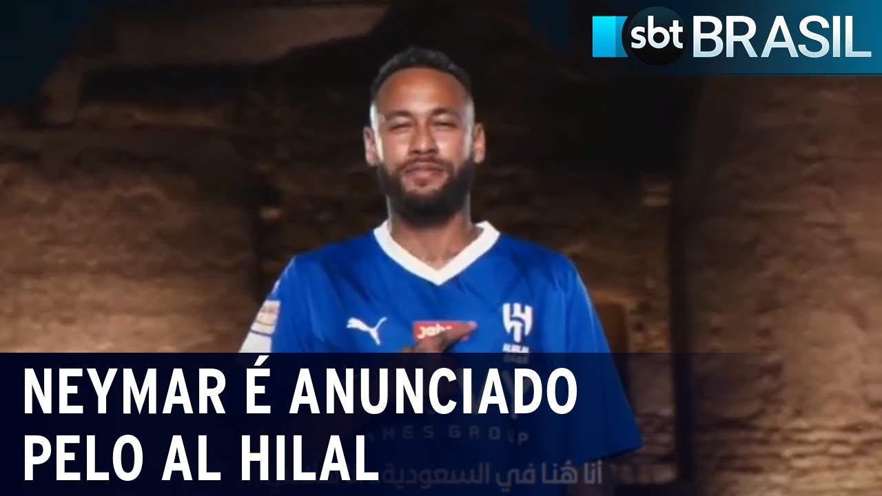 Neymar vai ganhar pouco mais de R$ 1,1 bi em 2 anos no Al Hilal | SBT Brasil (15/08/23)