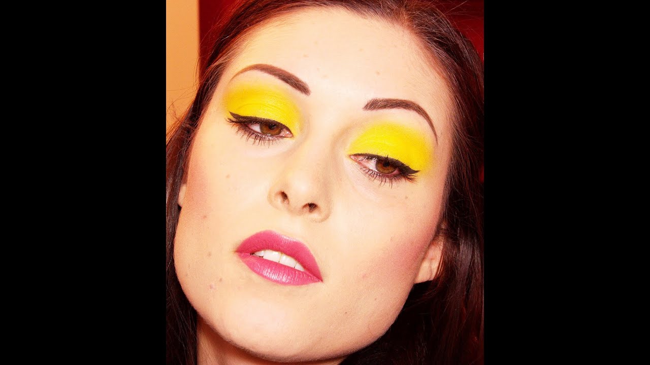 Make Up Tutorial Canary Look Simone Simons Pixiwoo Inspired