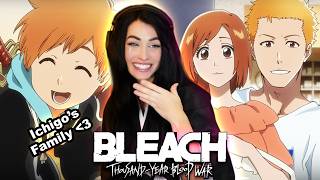 ICHIGO'S FAMILY 🧡🥰 BLEACH: Thousand-Year Blood War | COUR 4 EPISODE 10 REACTION!
