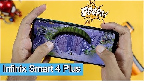 Infinix Smart 4 Plus PUBG Mobile Gaming Test, Graphics Settings & Gameplay | Hindi