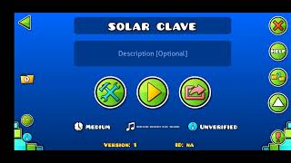 starting the drop (boss mini game!) in solar clave