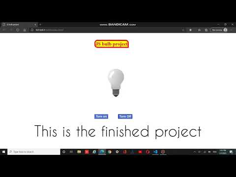 How to make a working bulb in HTML,CSS AND JS [source code provided for free)