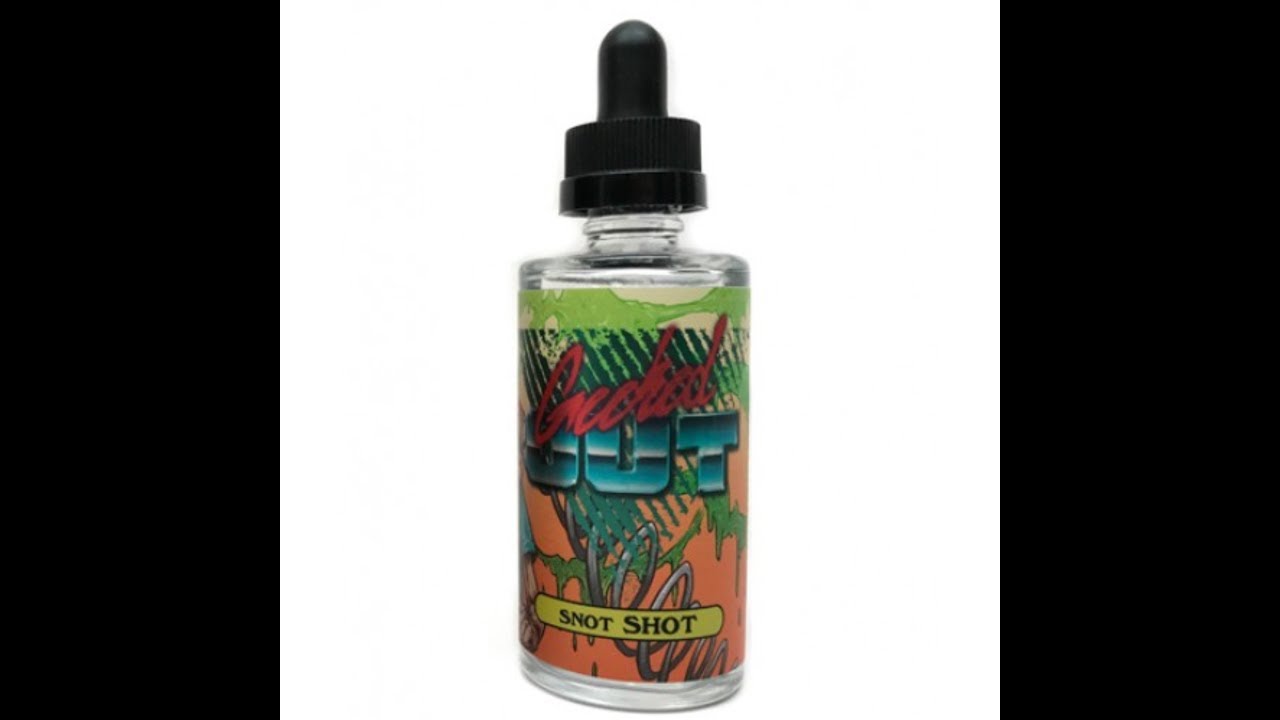 *NEW E-LIQUID LINE !!!* BAD DRIP LABS GEEKED OUT  SNOT SHOT E-LIQUID REVIEW