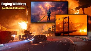 Raging Wildfires In Parts Of Southern California ZERO Containment According to Fire Officials screenshot 4