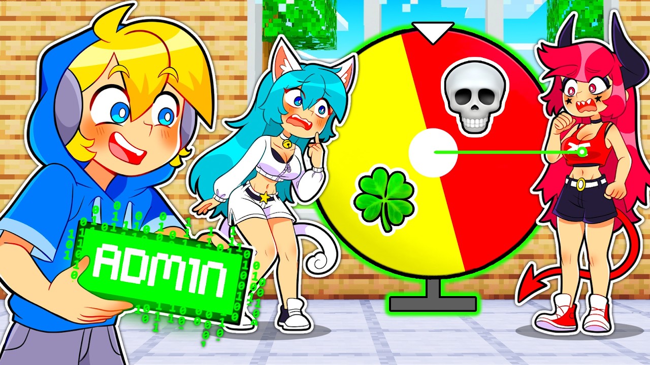 Uso Le HACK per il GIOCO DELLA RUOTA Su Minecraft!