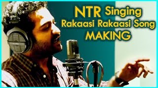 'Jr.NTR' Rakasi Rakasi Song Making || Rabhasa Movie