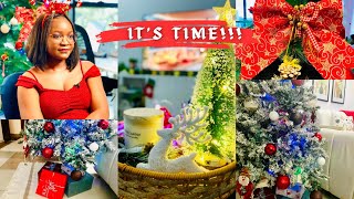 Decorating for CHRISTMAS//Lots of UNBOXING//My LIVINGROOM TOUR//Ms WIT