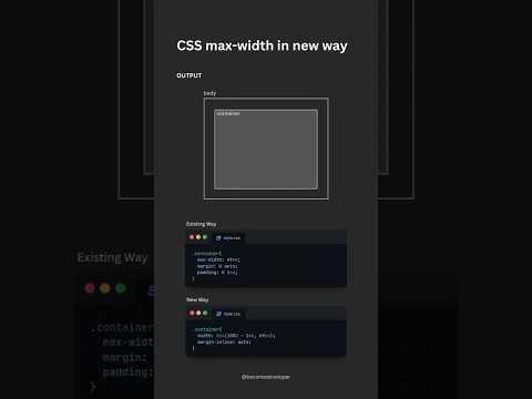 Css max width