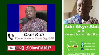 Limited Reg. Exercise: NDC's Press Conference Was Needless , It Was Full Of Threats - Osei Kofi