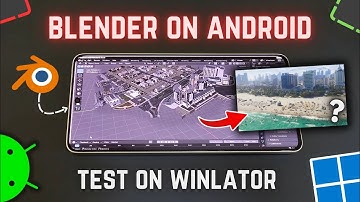 Install Blender on Android with Winlator – PC Software on Phone (2025)