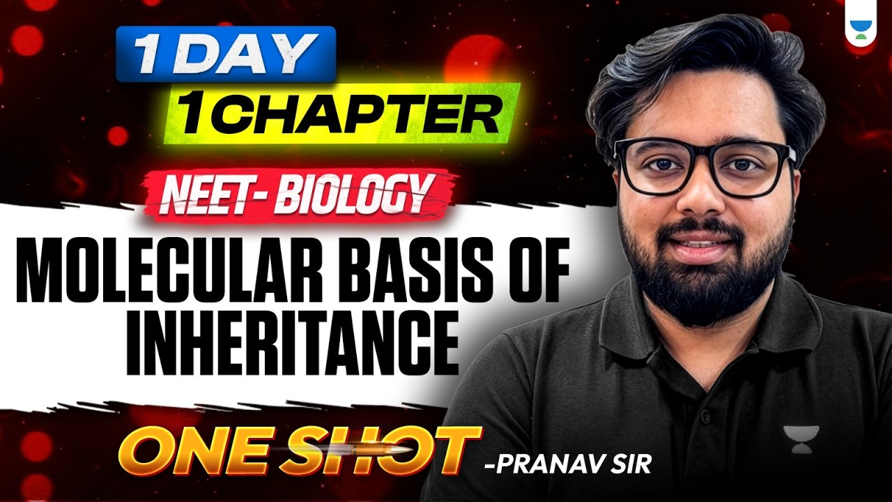 Molecular Basis Of Inheritance | NEET 2026 🔥| Pranav Sir