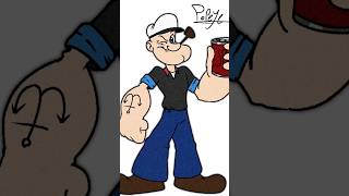 Popeye the Sailor Man Speedraw | Popeye | Procreate | 2D art @FleischerToons