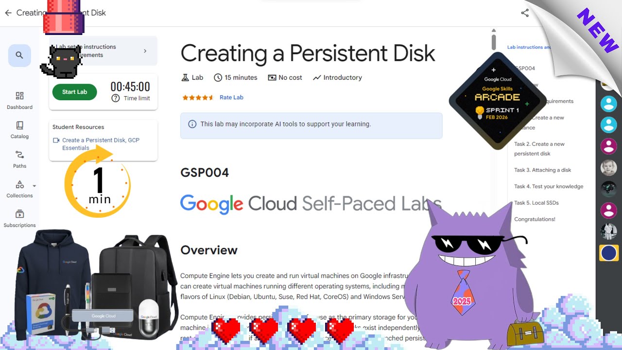 Creating a Persistent Disk #2025 | #GSP004|#qwiklabs |#Solution - YouTube