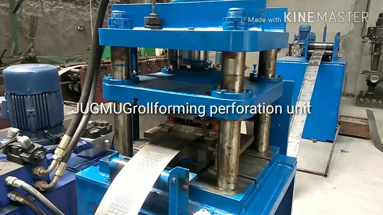 Sheet perforation press