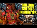 This is the fastest credit farming in warframe million credits in minutes profit taker guide