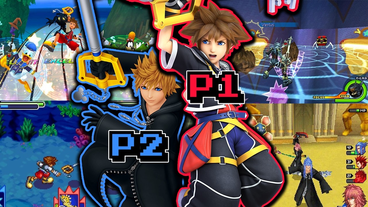 Multiplayer in Kingdom Hearts Games