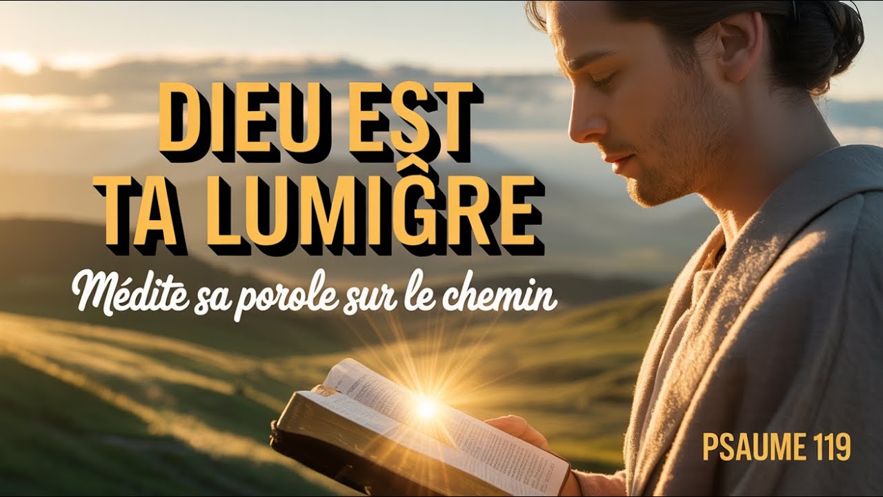 📖 Dieu Est Ta Lumière – Médite Sa Parole sur le Chemin | Psaume 119 📖