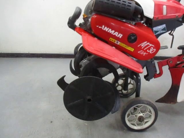 YAMMER/ヤンマー マイティラー 管理機 耕運機 MT30DX - YouTube