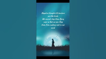#ignore negative thoughts #be tension free #positiviteness #life lessons #viral #shorts #shorts feed