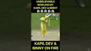 Unbelievable Bowling By Kapil Dev And Roger Binny 😱🔥